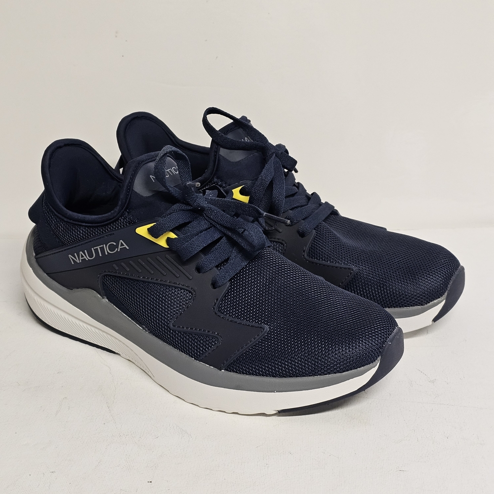 Nautica Theodoor Men’s Navy Athletic Sneakers – Size 8.5